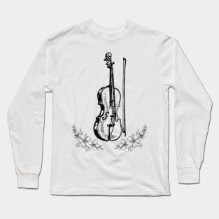 Cello and bow Long Sleeve T-Shirt